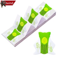 RL 100Pcs Nail Forms Acrylic Nail Extension Forms Stickers Butterfly Pattern Paper Nail Forms Guide 