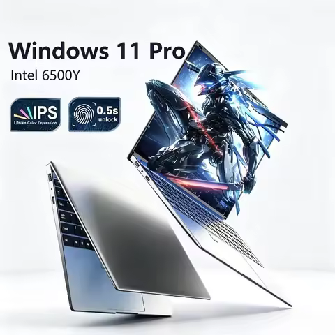 New 15.6" Laptop 32GB DDR3 1TB 2TB SSD Windows11 Notebook Pc Gamer Intel 6500Y Office Computer with