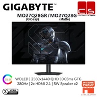 GIGABYTE GO27Q24G / MO27Q28GR(Glossy) / MO27Q28G(Matte) Gaming Monitor WOLED 2560 x 1440 (QHD) | 240