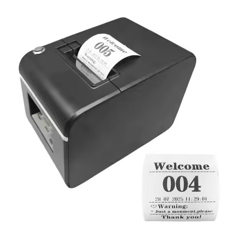 57mm Auto Cutter Thermal Receipt Printer Cash Drawer POS Ticket Printer Kitchen Restaurant Hotel Caf