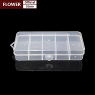 FOF Single-layer Five-cell Rectangular Plastic Box for Beads and Jewelry Storage 1PC. FOO