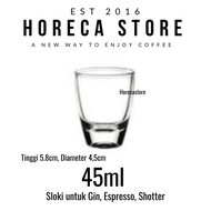 LOKAL Local Shotter Gin Shotter 45ml - Espresso Shotter - Gin Glass