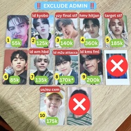 [READY, NO NEGO] Official Seventeen Scoups photocard Happy Burstday/, Spill the Feels, Attacca, Hito
