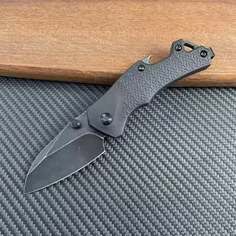 Outdoor New Style Knife Professional Folding Knife 8Cr13Mov Blade Nylon Fiber Handle Camping Knives