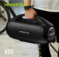80W HOPESTAR A50 ลำโพงบลูทูธ เบสแน่น ฟรีไมค์ลอย ลำโพงพกพา แบตในตัว Bluetooth speaker