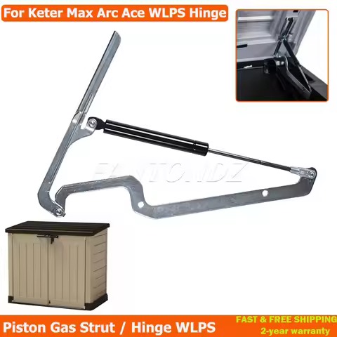 For Keter Hinge,Store It Out Arc/Max/Ace /Prem 1150 XL/Elite, WLPS, Heavy Duty 565308