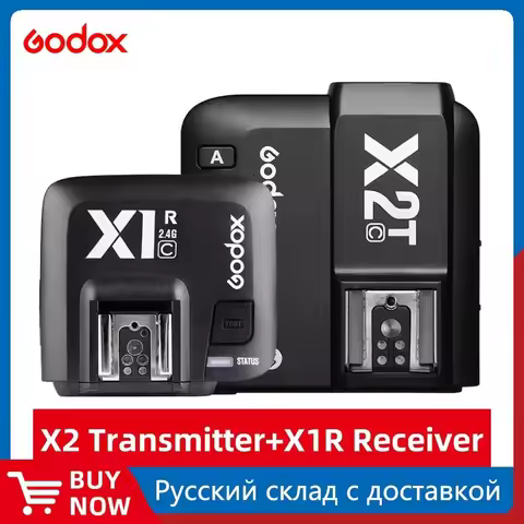 Godox X2 X2T-C X2T-N X2T-S HSS 2.4G Wireless Speedlite Flash Transmitter Trigger with X1R-C/N/S Rece