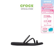 CROCS รองเท้าแตะผู้หญิง MIAMI TOE LOOP SANDAL รุ่น 209862-001 - BLACK