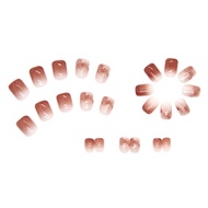 [Preferred Certified Product] Exquisite Elegant Manicure Short Wearable Nails Simple Manicure Patch 