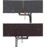 ▷NEW US For MSI GF63 GF63 8RC GF63 8RD GF63 Thin 9SC Laptop Keyboard Black With Red Backlight KQ