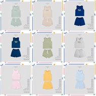 [Nous Mini 2025] - Colored three-hole set for boys and girls - 6M 9M 12M 18M 2Y - MF01A - F.T4C