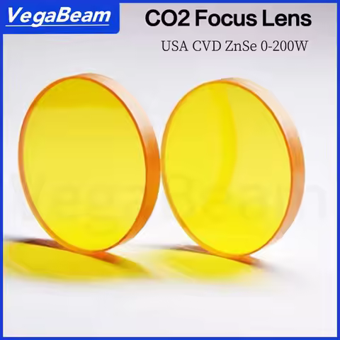 Co2 Focusing lens ZnSe PVD Laser Focus Lens D20 D19 FL38.1/50.8/63.5/76.2mm 100W 150W 200W for high-