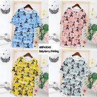 Children's Suits Over size Clothes For Girls Boys Set Mickey Channel Ages 4-10 Years Baby Terry Prin