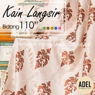 ROYAL [Kain Bunga Meter] Bidang 110" Kain Langsir Jacquard Bidang Besar