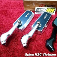 H2C Vietnam Mirror CNCOriginal, a pair of pnp vario nmax pcx etc.BEAT Original