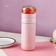 Tumbler Cup 316 Stainless Steel Thermos Bottle Insulated Tumbler Glass Tea Strainer Coffee Mug Trave