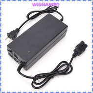 WISHAWEO E-bike Battery Charger, Plastic DC29.4V 3A Lithium Battery Charger, Durable 24V 20A Electri