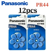 12pcs PR44 Original Panasonic Hearing Aid Batteries Size 675 675A A675 PR44 Battery For Sound Amplif