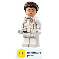 sw0878 Lego Star Wars UCS Millennium Falcon 75192 - Princess Leia (Hoth Outfit White) Minifigure - N