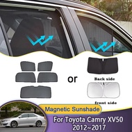 For Toyota Camry XV50 2017 2012~2016 Daihatsu Altis Car Mesh Sunshades Window Magnetic Sun Visor Sha