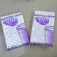 Pop Ice Plastic Bag 1 cup Klin Plastic/Plastic Cup contains 1