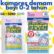 Bye Bye Fever Baby per sheet Fever Compress Plaster Fever Reducer Compress Baby Compress Children's 