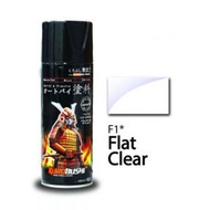 SAMURAI F1* FLAT CLEAR 400ML/SPRAY SAMURAI
