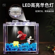 Akuarium ikan akrilik lutsinar untuk rumah, akuarium besar untuk ikan betta, akuarium kura-kura, rek