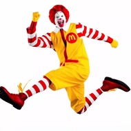 ชุดคอสเพลย์แมคโดนัลด์ คอสตูมแมคโดนัลด์ ชุดตัวตลก McDonalds Cosplay Costume McDonalds Costume Clown C