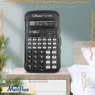 MELIFLUO Math Calculator, Plastic Cute Science Calculator, Durable 10-Digit Portable Function Calcul