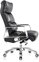 UMD 1180 Genuine Leather Boss Chair Black