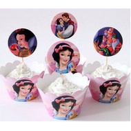 Cupcakes wrap and topper for Cupcakes 40 pcs 58C794