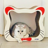 Papan Mencakar Kucing Besar Pengasah Cakar Sofa Tahan Lama Katil Kucing Papan Cakar Kucing Kertas Be
