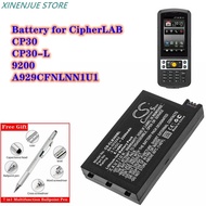 Barcode Scanner Battery 3.7V/2200mAh BA-0032A2 for CipherLAB CP30, CP30-L, 9200, A929CFNLNN1U1