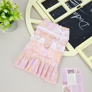 Dog Cat Harness dog clothes cat harness thick cat dog dress harness - Rainbow Harness Dress