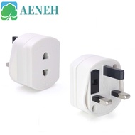 AENEH EU to UK Socket Adapter Electrical Wall Socket 1.6A 250V Power Plug Adapter EU Plug Converter 