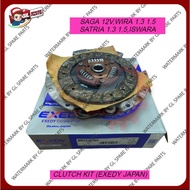 EXEDY JAPAN CLUTCH KIT SET PROTON SAGA 12V ISWARA WIRA 1.3 1.5 SATRIA 1.3 1.5 (CLUTCH COVER+CLUTCH D
