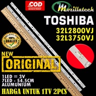 LED BACKLIGHT TOSHIBA 32L2800VJ 32L2800 7K 7LED 7 KANCING