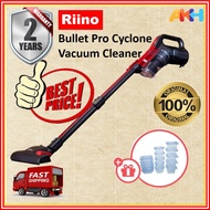 RIINO Bullet Pro Cyclone 15KPa Cordless Vacuum Cleaner (With Free Gift)