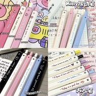 0.5mm Black 1pcs Fashion Cute Cartoon Square Pen Neutral Pen Test Pen Stationery