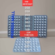 READY STOCK EPAM 5GM 109e 034e 057e 059e 058e 060e 061e062 VITAMINS TABLETS 1PAPAN 10 TABLETS 5PAPAN