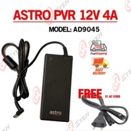ORIGINAL Astro Adapter PVR decoder 12V 4A with cable