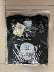 J240 周杰倫 2007世界巡迴演唱會 JAY晶鑽公仔版T-Shirt 中碼 Jay Chou 2007 World Tour Merch T-shirt with crystals Size M