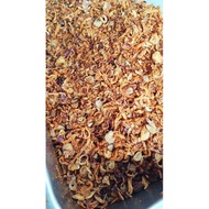 Bawang goreng spicy bersama bilis rangup