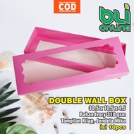 Brownies Box 30.5x10.5x4.5 contains 10 pcs / Cake Box / Brownies Box / Cake Box / Cake Cardboard