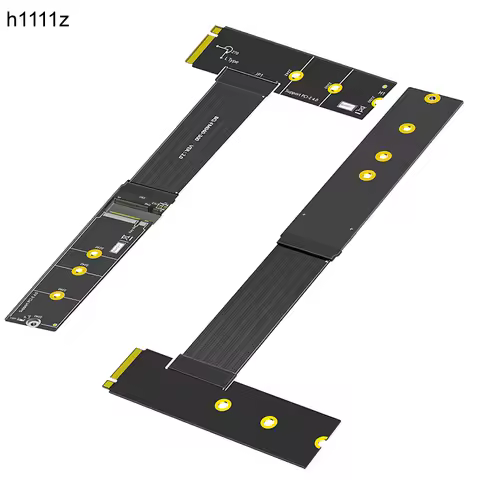 30CM M.2 NVME 4.0 Extension Cable 270 Degree M Key Riser Card Extender Converter Support PCIE4.0 223