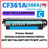 508A CF360A CF361A CF362A CF363A Compatible HP Laser Jet M552 M552dn M553 M553dn M553n M553x M577