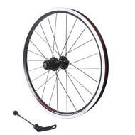 GAVA | Foldable Small Wheelset 74mm Bearing Quick Release Front and Rear Wheelset
