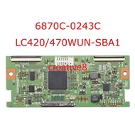 Tcon Board 6870C-0243C LC420 470WUN-SBA1 for LG TV ...etc.  Board TCON 6870C 0243C Original Logic Bo