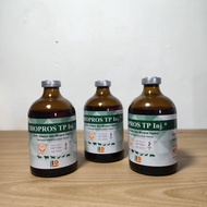 BIOPROS TP INJ 100ml By VADCO - MENJAGA STAMINA TUBUH HEWAN ( ATP